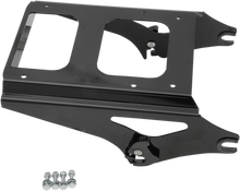Load image into Gallery viewer, DragSpecialties Tour Box Mount - Chrome C77-0082 - Side View