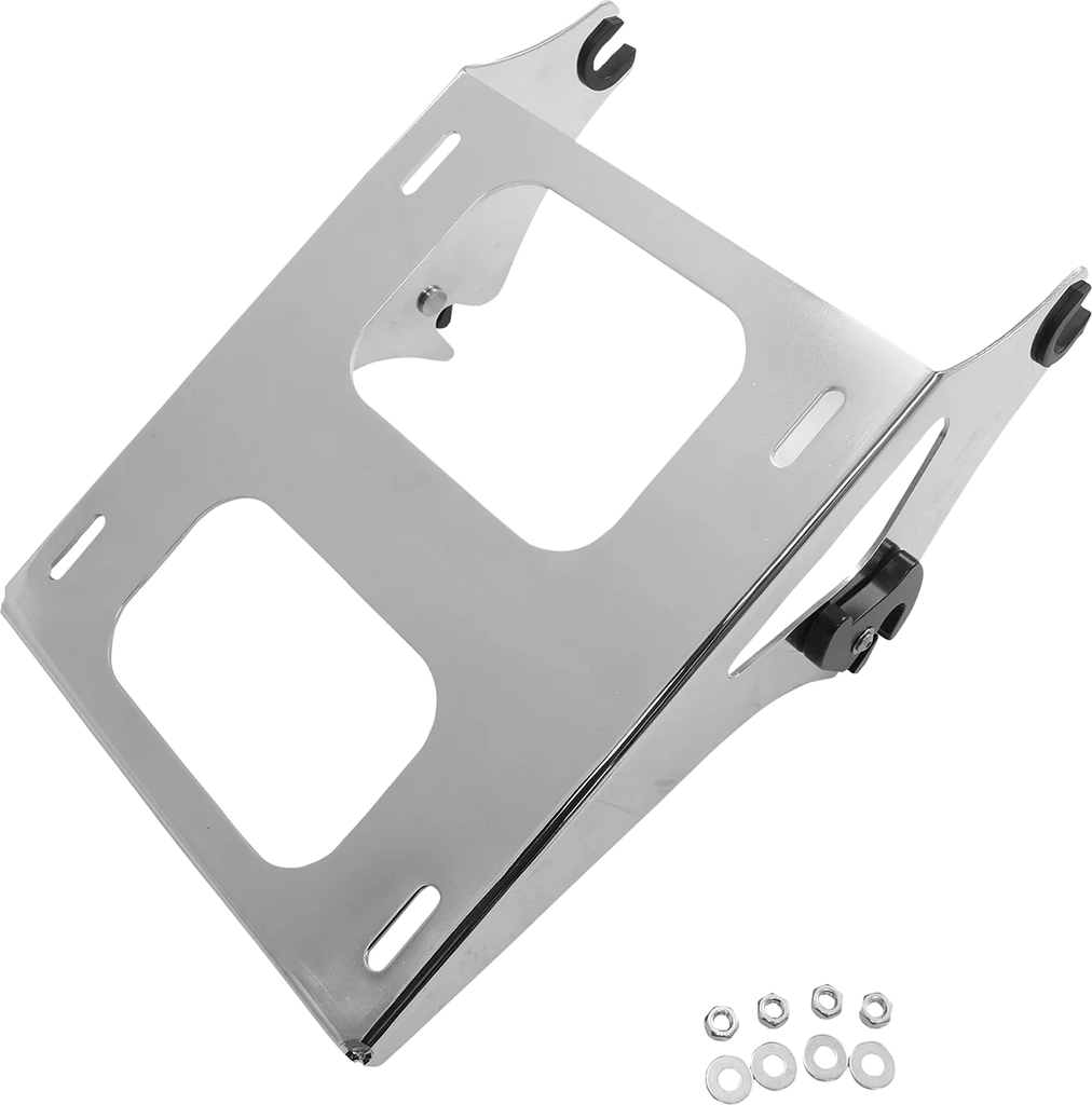 DragSpecialties Tour Box Mount- Chrome C77-0084 - Main Product View