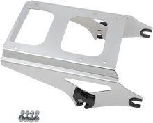Load image into Gallery viewer, DragSpecialties Tour Box Mount- Chrome C77-0084 - Detail View