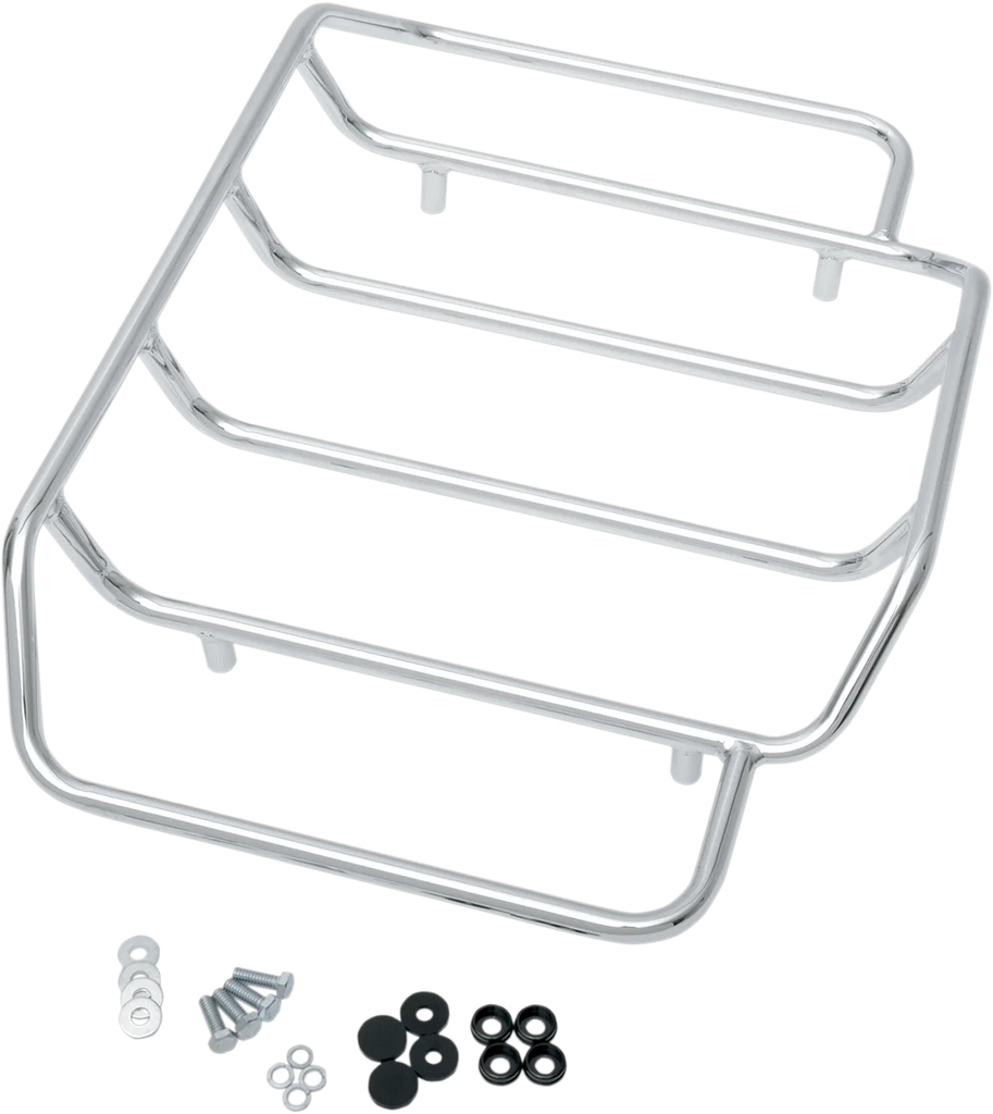 DragSpecialties Tour-Pak® Luggage Rack - Chrome C77-0139 - Main Product View