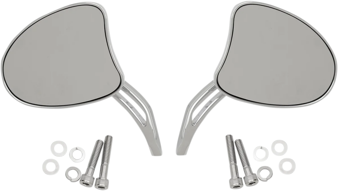 DragSpecialties Touring Mirror - Long Stem 77887 - Additional View 5