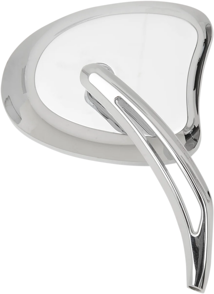 DragSpecialties Touring Mirror - Short Stem 77888 - Side View
