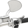 Load image into Gallery viewer, DragSpecialties Touring Mirror - Short Stem 77888 - Back View