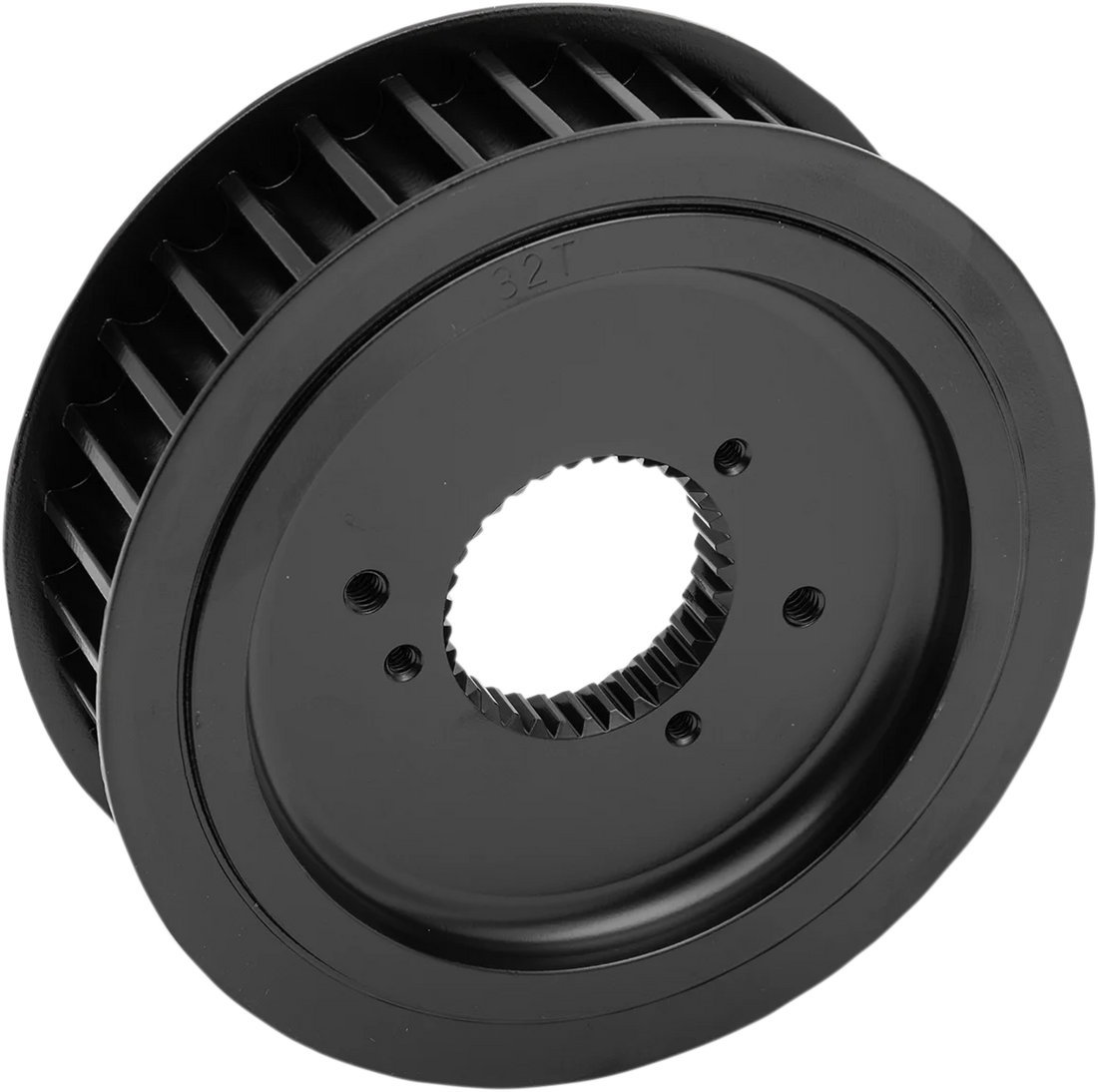 DragSpecialties Transmission Pulley - 32 Tooth - '17-'23 Big Twin D26-0157-32 - Side View