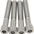 Load image into Gallery viewer, DragSpecialties Transmission Side Smooth Bolt Kit - Chrome - M8 MK782S - Main Product View