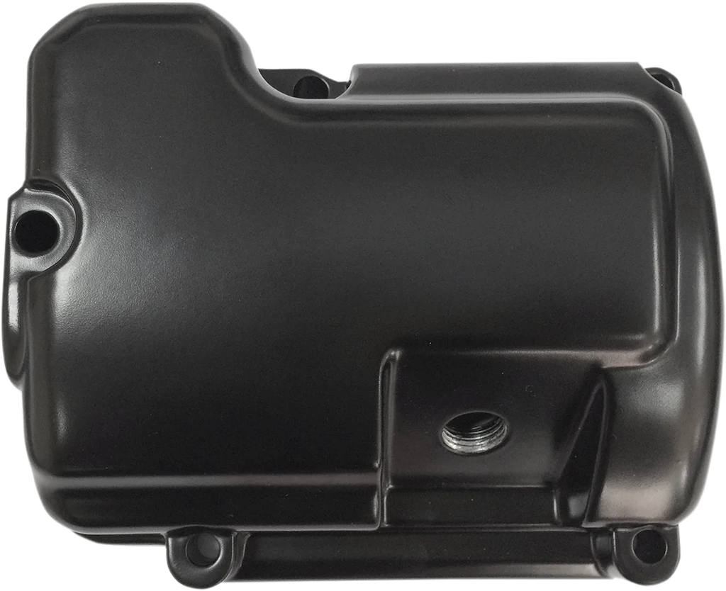 DragSpecialties Transmission Top Cover - Black 35-0027MB - Main Product View