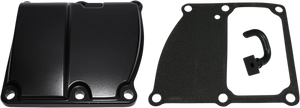 DragSpecialties Transmission Top Cover - Matte Black - '17-'23 M8 I35-0029MB/G - Main Product View