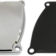 Load image into Gallery viewer, DragSpecialties Transmission Top Cover - Matte Black - '17-'23 M8 I35-0029MB/G - Side View