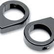 Load image into Gallery viewer, DragSpecialties Turn Signal - Clamp - 41mm - Black 12-6049GB-41 - Main Product View