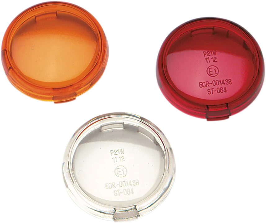 DragSpecialties Turn Signal Lens - Amber - '00-'23 162379 - Side View