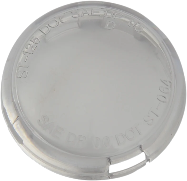 DragSpecialties Turn Signal Lens - Clear - '00-'23 162375-HC3 - Main Product View