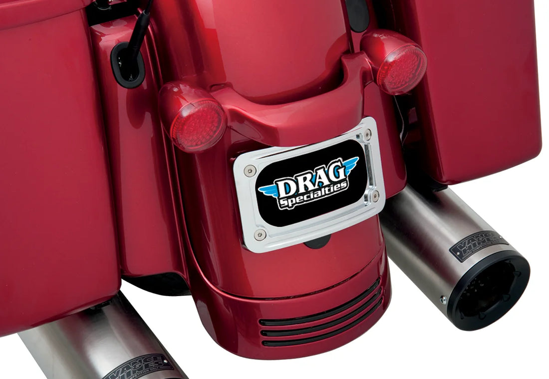 DragSpecialties Turn Signal Lens - Red - '00-'23 162374-HC3 - Side View