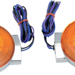 Load image into Gallery viewer, DragSpecialties Turn Signal Light Kit - Chrome - Rear FLT L12-6030AR - Side View