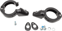 Load image into Gallery viewer, DragSpecialties Turn Signal Mount - 49mm - Black 77855 - Main Product View