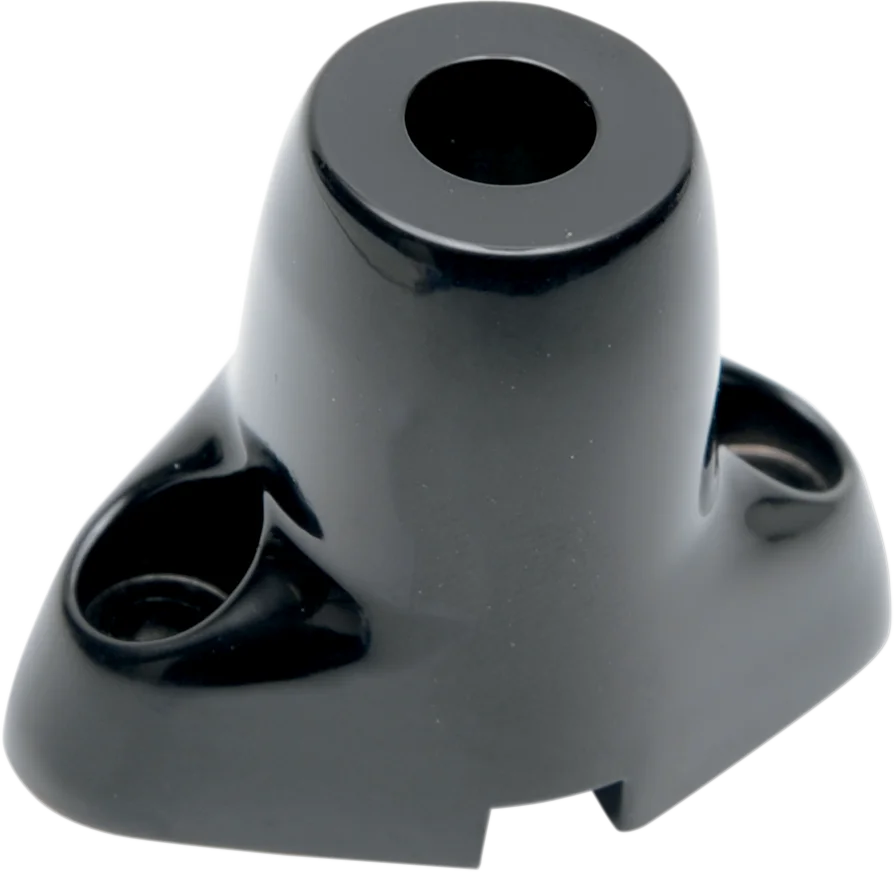 DragSpecialties Turn Signal Mount - Gloss Black 20-0353GB - Main Product View