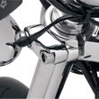 Load image into Gallery viewer, DragSpecialties Turn Signal Mount Kit - 39/49 mm - Chrome 20-0367ADS - Side View
