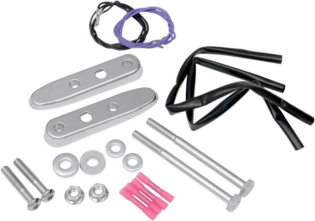 DragSpecialties Turn Signal Relocation Kit - '03-'10 ST L32-03A2 - Side View
