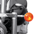 Load image into Gallery viewer, DragSpecialties Turn Signal Relocation Kit - Wide Glide 20200390 - Side View