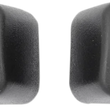 Load image into Gallery viewer, DragSpecialties Turn Signal Switch Extension Caps - Black 77447 - Main Product View