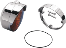 Load image into Gallery viewer, DragSpecialties Turn Signal Visor 73021 - Main Product View