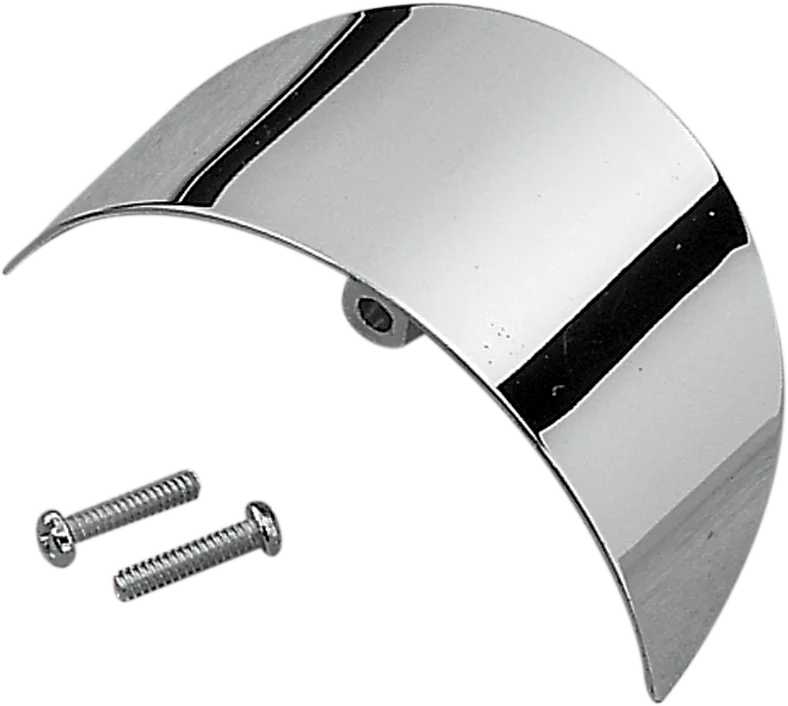 DragSpecialties Turn Signal Visors - Rear 72379 - Main Product View