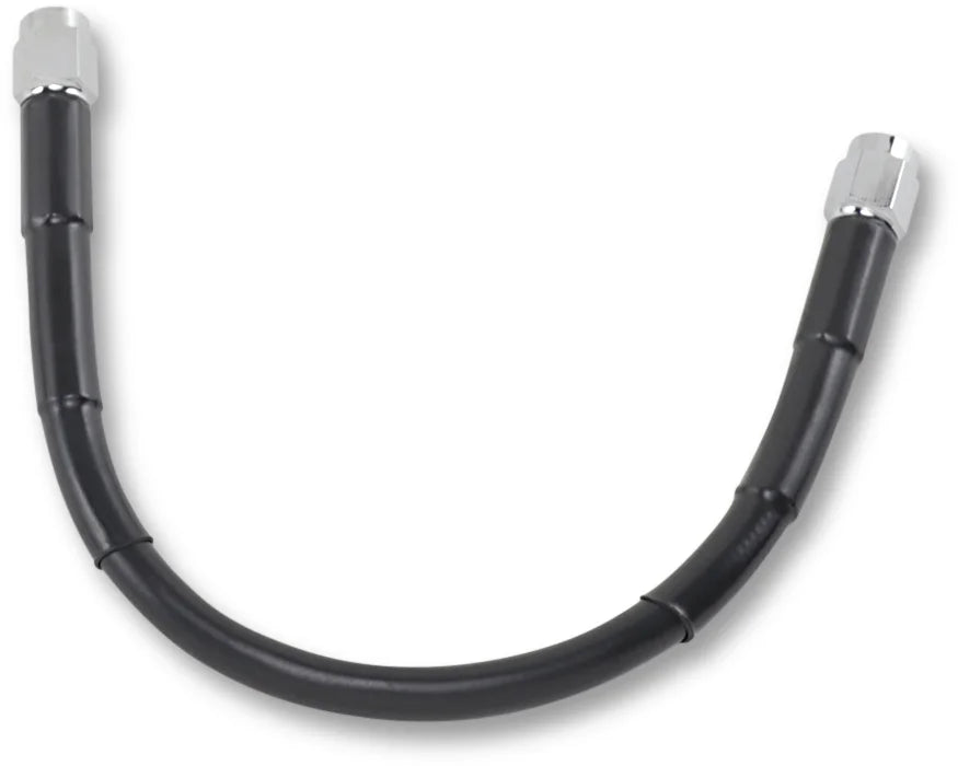 DragSpecialties Universal Brake Line - Black - 10" 810-BLK - Main Product View