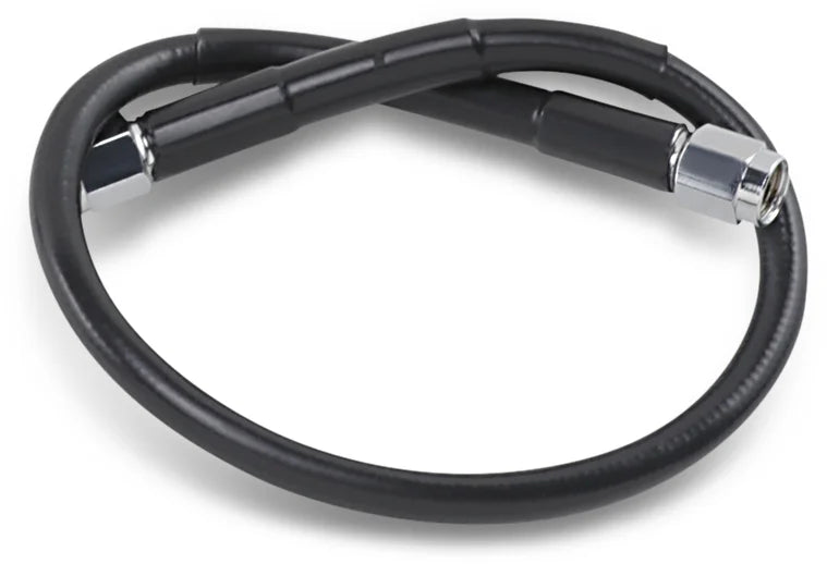 DragSpecialties Universal Brake Line - Black - 16" 816-BLK - Main Product View