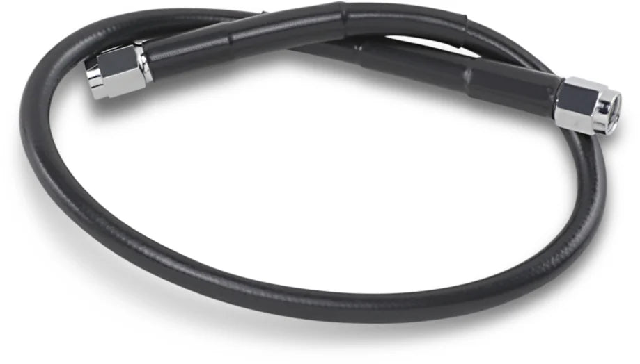 DragSpecialties Universal Brake Line - Black - 19" 819-BLK - Main Product View