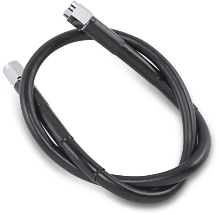DragSpecialties Universal Brake Line - Black - 22" 822-BLK - Main Product View
