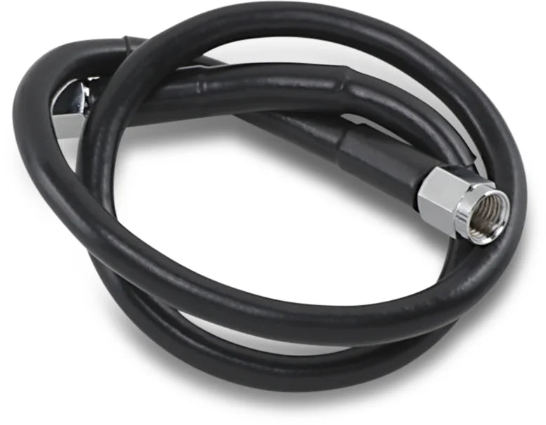 DragSpecialties Universal Brake Line - Black - 23" 823-BLK - Main Product View