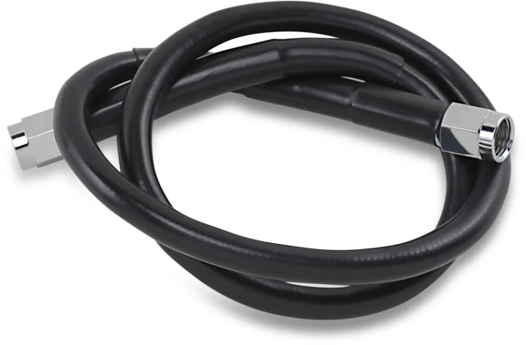 DragSpecialties Universal Brake Line - Black - 24" 824-BLK - Main Product View
