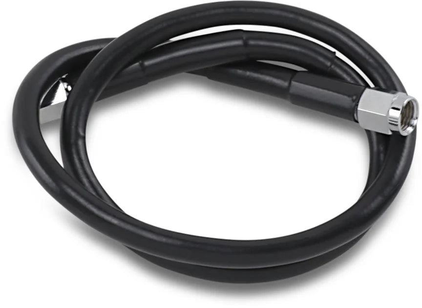 DragSpecialties Universal Brake Line - Black - 26" 826-BLK - Main Product View