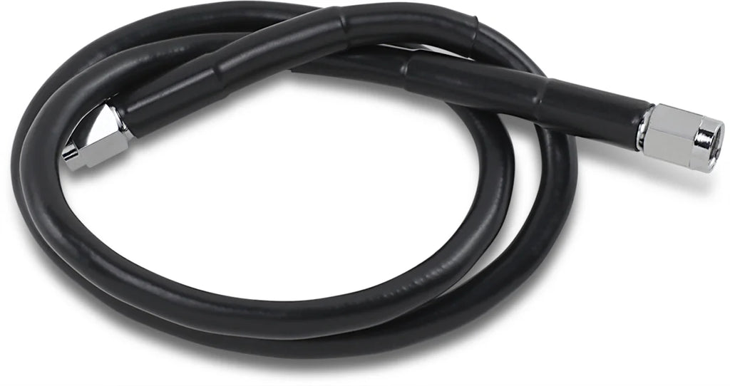 DragSpecialties Universal Brake Line - Black - 28" 828-BLK - Main Product View