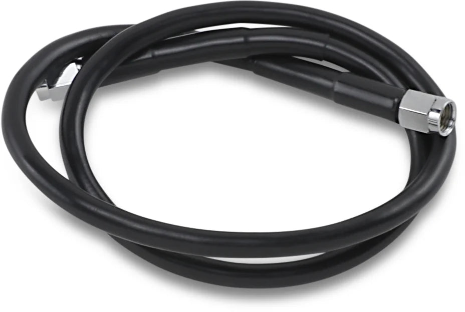 DragSpecialties Universal Brake Line - Black - 30" 830-BLK - Main Product View