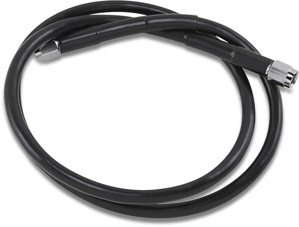 DragSpecialties Universal Brake Line - Black - 38" 838-BLK - Main Product View