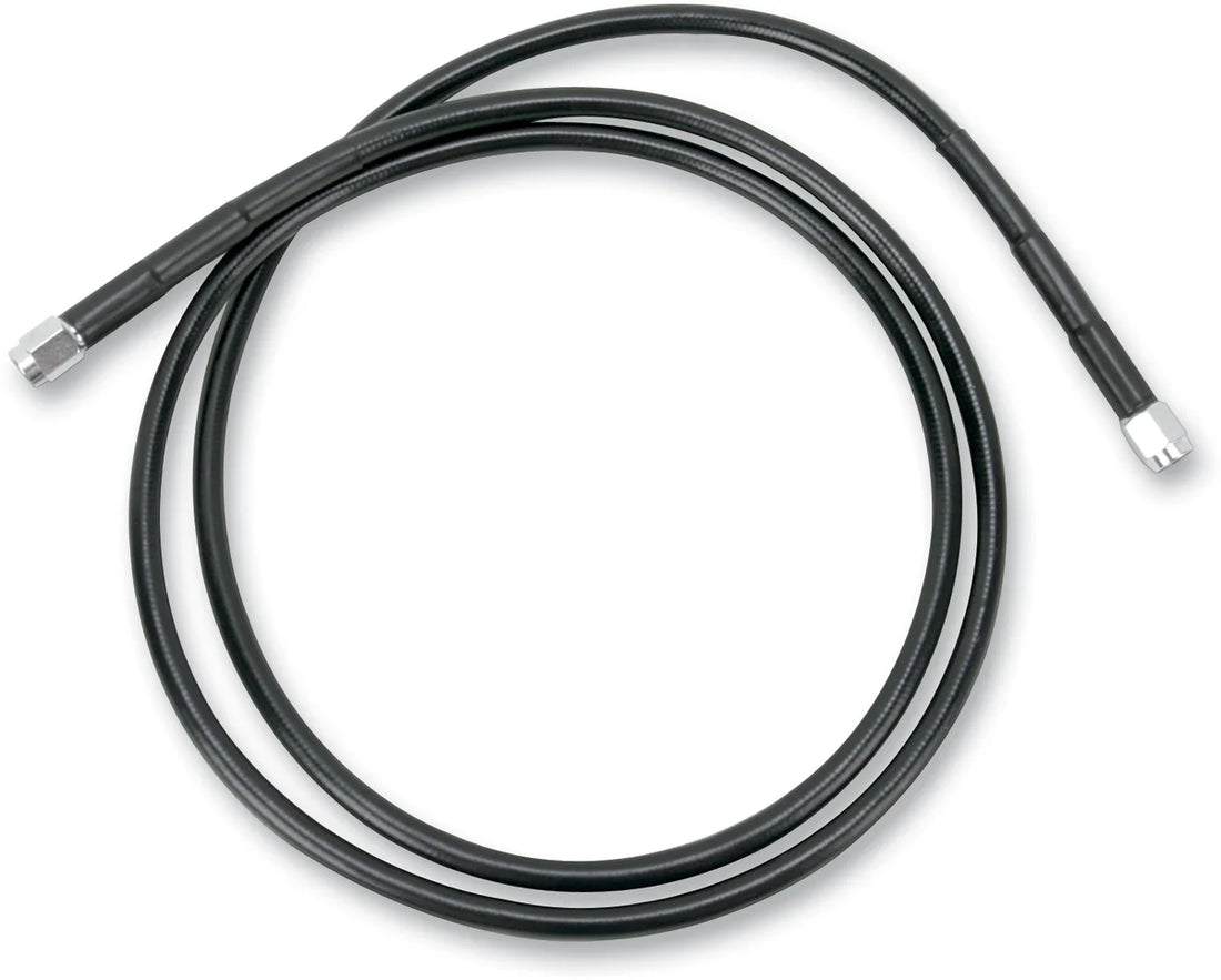 DragSpecialties Universal Brake Line - Black - 60" 860-BLK - Side View