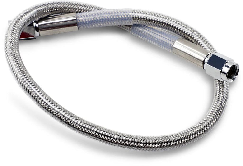 DragSpecialties Universal Brake Line - Clear - 17" 817 - Main Product View