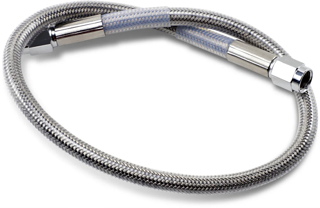 DragSpecialties Universal Brake Line - Clear - 18" 818 - Main Product View