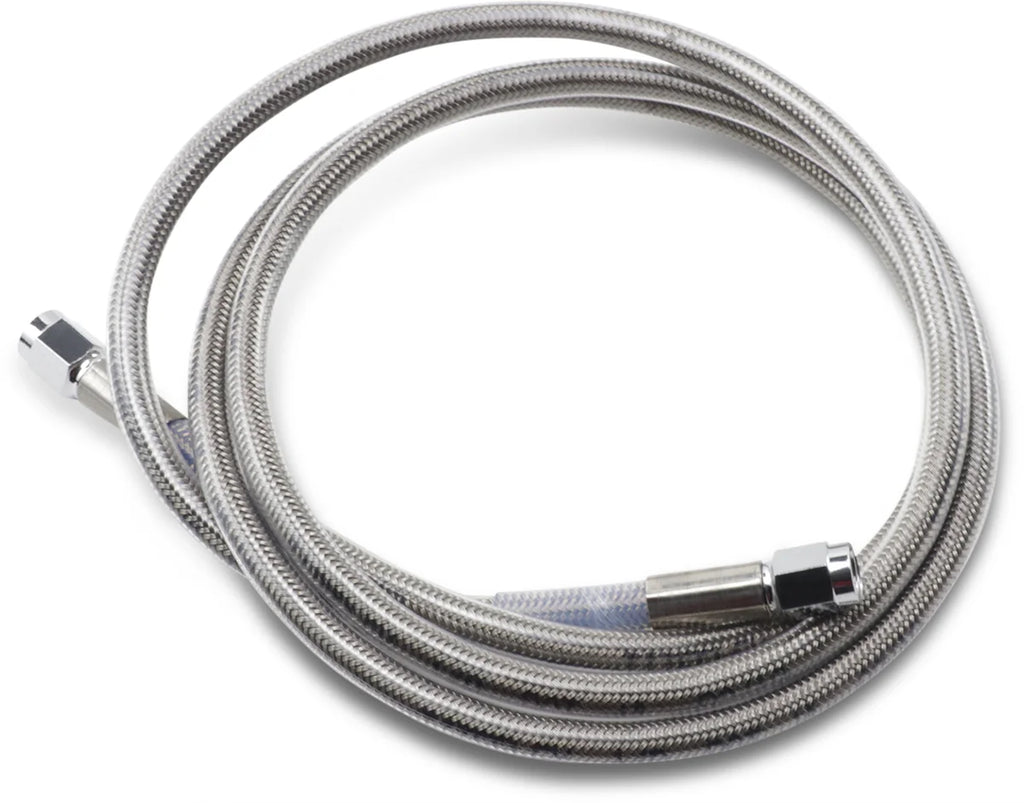 DragSpecialties Universal Brake Line - Clear - 56" 856 - Back View