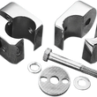 Load image into Gallery viewer, DragSpecialties Universal Engine Guard Clamps - Chrome - 1" 720218-SC2 - Side View