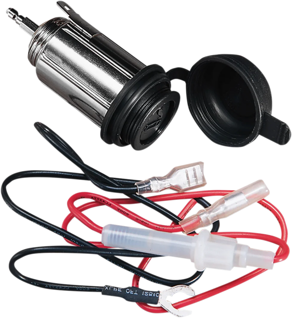 DragSpecialties Universal Moisture Resistant Cigarette Lighter LK-500M-BC120 - Main Product View