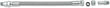 Load image into Gallery viewer, DragSpecialties Universal Oil Line - Stainless Steel - 14" 614 - Side View