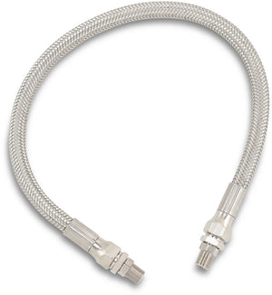 DragSpecialties Universal Oil Line - Stainless Steel - 17" 617 - Main Product View