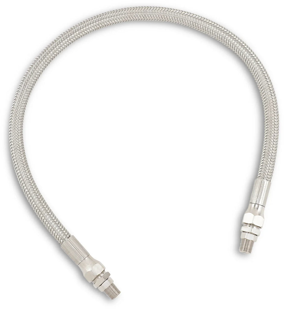 DragSpecialties Universal Oil Line - Stainless Steel - 20" 620 - Main Product View