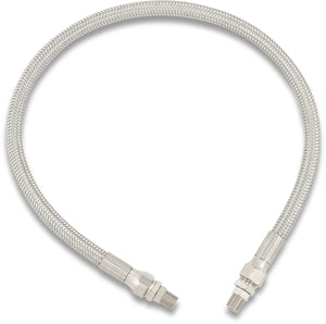 DragSpecialties Universal Oil Line - Stainless Steel - 22" 622 - Main Product View
