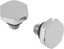 Load image into Gallery viewer, DragSpecialties Upper Fork Tube Cap - Chrome 23-0203A - Main Product View