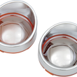Load image into Gallery viewer, DragSpecialties Visor-Style Bezel/Lenses - Amber/Mirror L22-6828AC - Main Product View