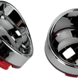 Load image into Gallery viewer, DragSpecialties Visor-Style Bezel/Lenses - Red/Mirror L22-6828RC - Main Product View