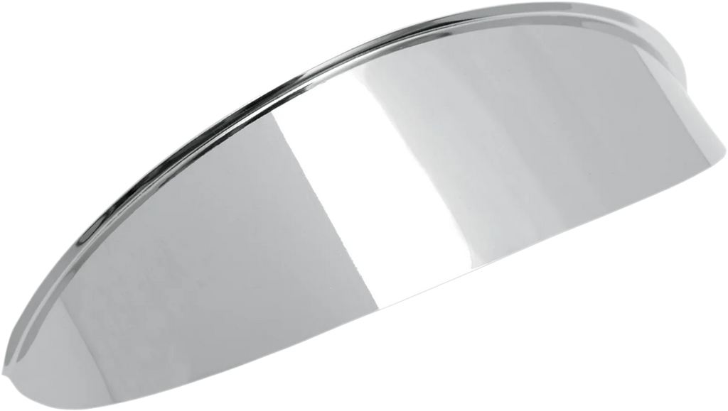 DragSpecialties Visor for 5-3/4" Headlight - Chrome 20-0315 - Main Product View