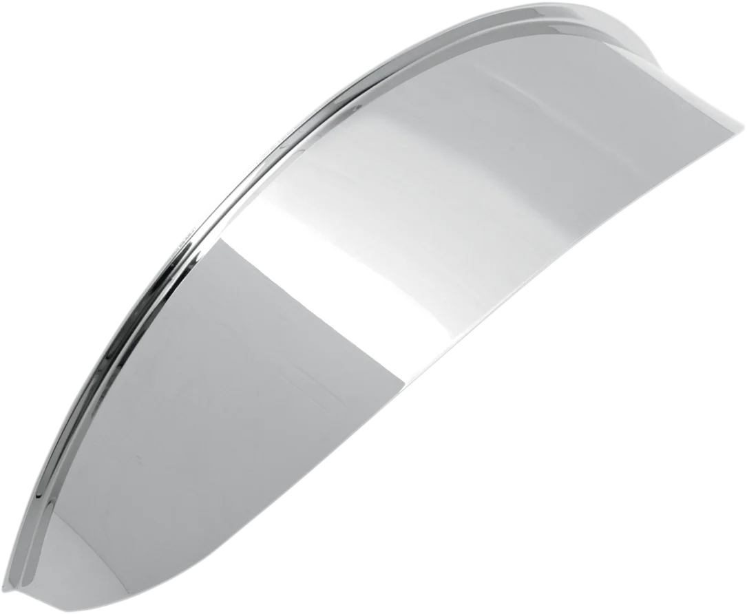 DragSpecialties Visor for 5-3/4" Headlight - Chrome 20-0315 - Side View